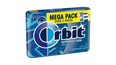 Orbit Sugar Free Peppermint Chewing Gum Mega
