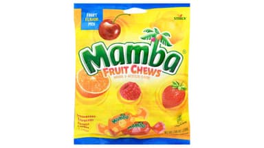 Mamba Assorted Fruit Flavor Mix Chews Candies