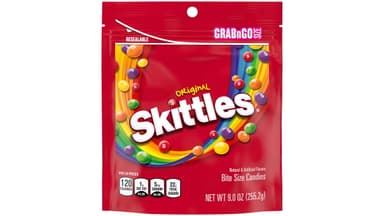 Skittles Original Fruity Chewy Candy Bag Grab n Go Size