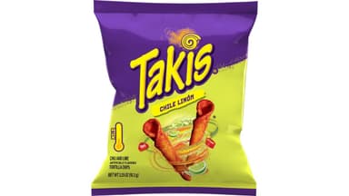 Takis Mild Spicy Rolled Chile Limon Flavored Tortilla Chips Bag Snack Size