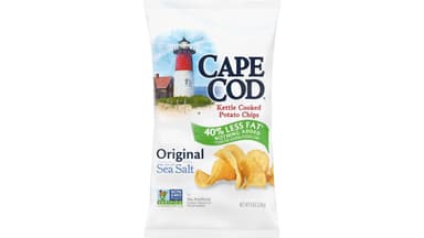 Cape Cod 40% Less Fat Original Sea Salt Kettle Cooked Potato Chips