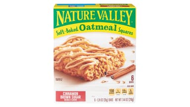 Nature Valley Oatmeal Squares Cinnamon Brown Sugar