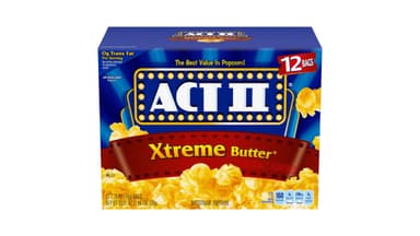 Act II Xtreme Butter 100% Whole Grain Microwave Popcorn