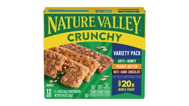 Nature Valley Whole Grain Crunchy Granola Bar Pouches Variety
