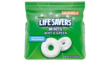 Life Savers Wint O Green Mints Sharing Size