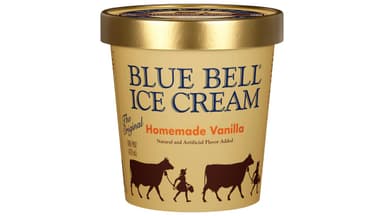 Blue Bell Creameries Homemade Vanilla The Original Ice Cream