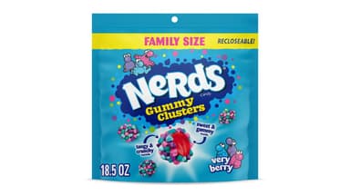 Nerds Very Berry Gummy Clusters Candy Family Size