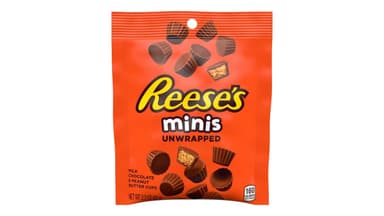 Reese's Unwrapped Milk Chocolate Minis Peanut Butter Cup Candies