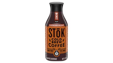 SToK Unsweet Espresso Blend Dark Roast Black Cold Brew Coffee