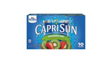 Capri Sun Strawberry Kiwi Flavored Juice