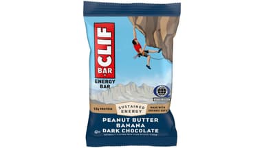 Clif Bar Organic Non-GMO Peanut Butter Banana with Dark Chocolate Energy Bar