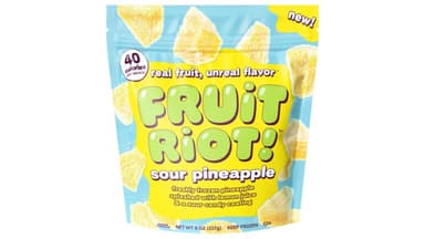 Fruit Riot Frozen Sour Candy Pineapple