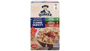 Quaker Oats Variety Hot Flavor Instant Oatmeal Packets
