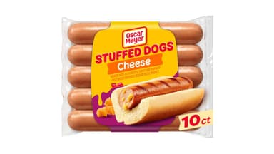 Oscar Mayer Fully Cooked Cheese Stuffed Hot Dogs