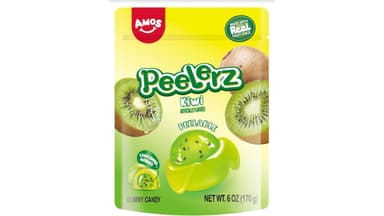 Amos Peelerz Kiwi Gummy Candy