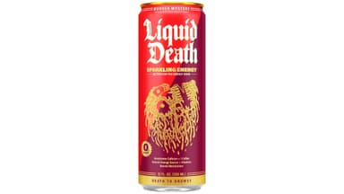 Liquid Death Zero Sugar Cherry, Cream, Spice Energy Drink