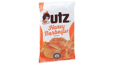 Utz Honey Barbeque Flavored Potato Chips Family Size