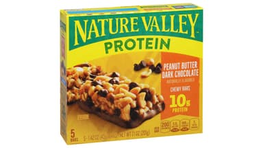 Nature Valley Gluten Free Peanut Butter Dark Chocolate Chewy Protein Bars