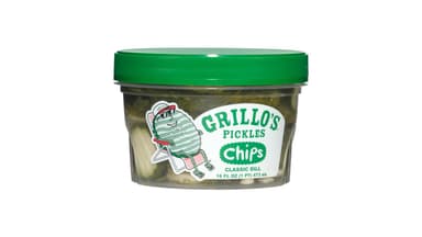Grillo's Classic Dill Pickle Chips