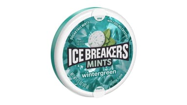 Ice Breakers Sugar Free Wintergreen Mints Puck