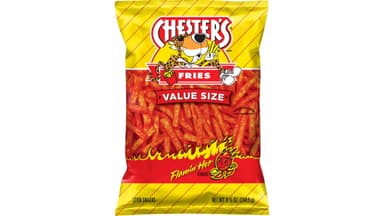 Chester's Fries Flamin' Hot Flavored Corn Snacks Value Size
