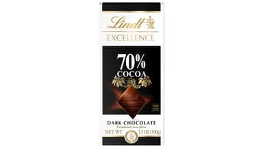 Lindt Excellence 70% Cocoa Dark Chocolate Candy Bar
