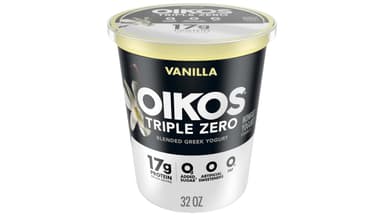 Oikos Triple Zero Vanilla Nonfat Greek Yogurt