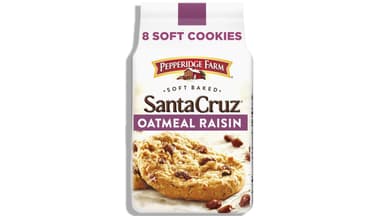 Pepperidge Farm Santa Cruz Soft Baked Oatmeal Raisin Cookies