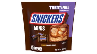 Snickers Milk Chocolate Mini Candy Bars Bag Treating Size