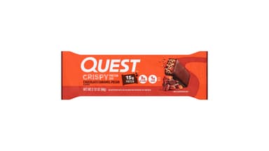 Quest Crispy Chocolate Caramel Pecan Protein Bar