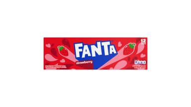 Fanta Strawberry Flavored Soda