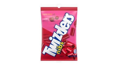 Twizzlers Low Fat Nibs Cherry Licorice Candy