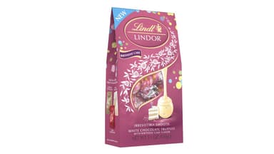 Lindor White Chocolate Birthday Cake Truffles