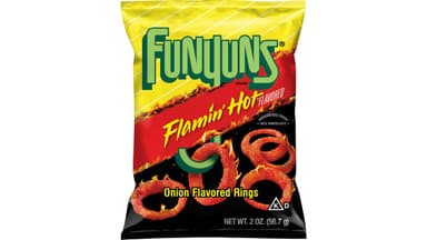 Funyuns Flamin Hot Flavored Onion Rings