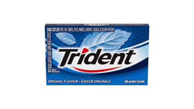 Trident Sugar Free Gum Original