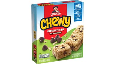 Chewy Granola Bars 100% Whole Grains Chocolate Chip Granola Bars
