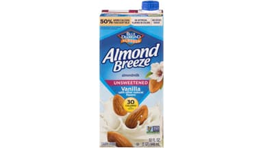 Almond Breeze Dairy Free Unsweetened Vanilla Almond Milk