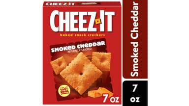 Cheez-It Baked Smoked Cheddar Cheese Snack Crackers