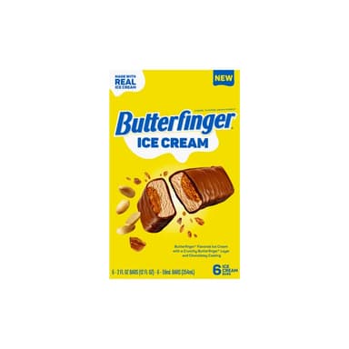 Butterfinger Ice Cream Bars