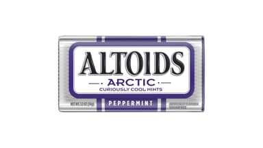 Altoids Sugar Free Peppermint Arctic Curiously Cool Mints
