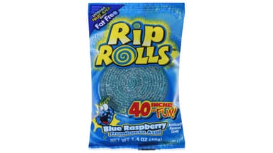 Rip Rolls Fat Free Blue Raspberry 40