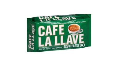 Cafe La LLave Espresso Dark Roasted Ground Coffee Brick