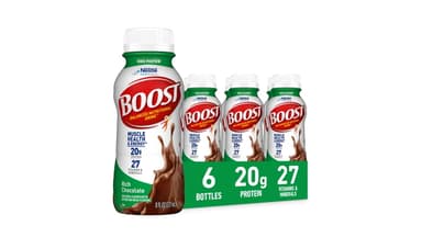 Boost Rich Chocolate High Protein Nutritional Drinks