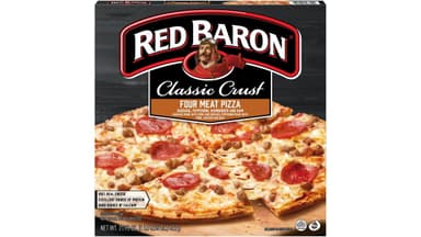 Red Baron Classic Crust Four Meat Pizza