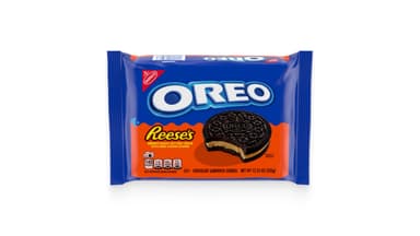 Oreo Reese's Peanut Buttery Creme Chocolate Sandwich Cookies