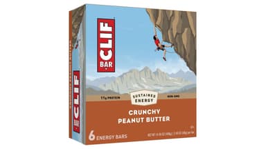 Clif Bar NON-GMO Crunchy Peanut Butter Energy Bars