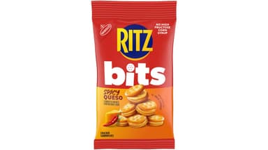 Ritz Bits Spicy Queso Cheese Sandwich Crackers Big