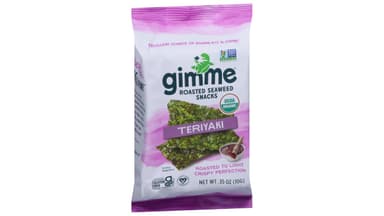 Gimme Organic Gluten Free Teriyaki Roasted Seaweed Snacks
