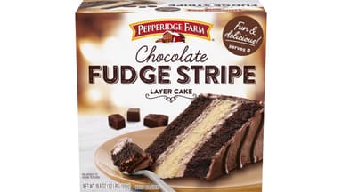 Pepperidge Farm Chocolate Fudge Stripe Layer Cake