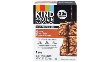 KIND Bar Protein Max Gluten Free Crispy Chocolate Peanut Butter High Protein Bars
